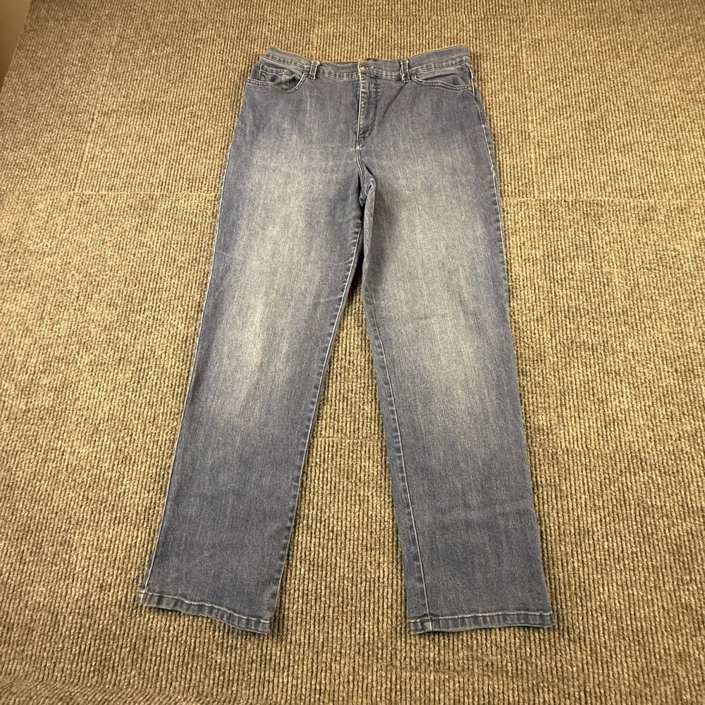 Gloria Vanderbilt Womens Amanda High Rise Tapered Medium Wash -Size Tag missing‎